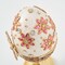 Easter Decorations - Golden Jeweled Egg Stand Premium Handcrafted Centerpiece